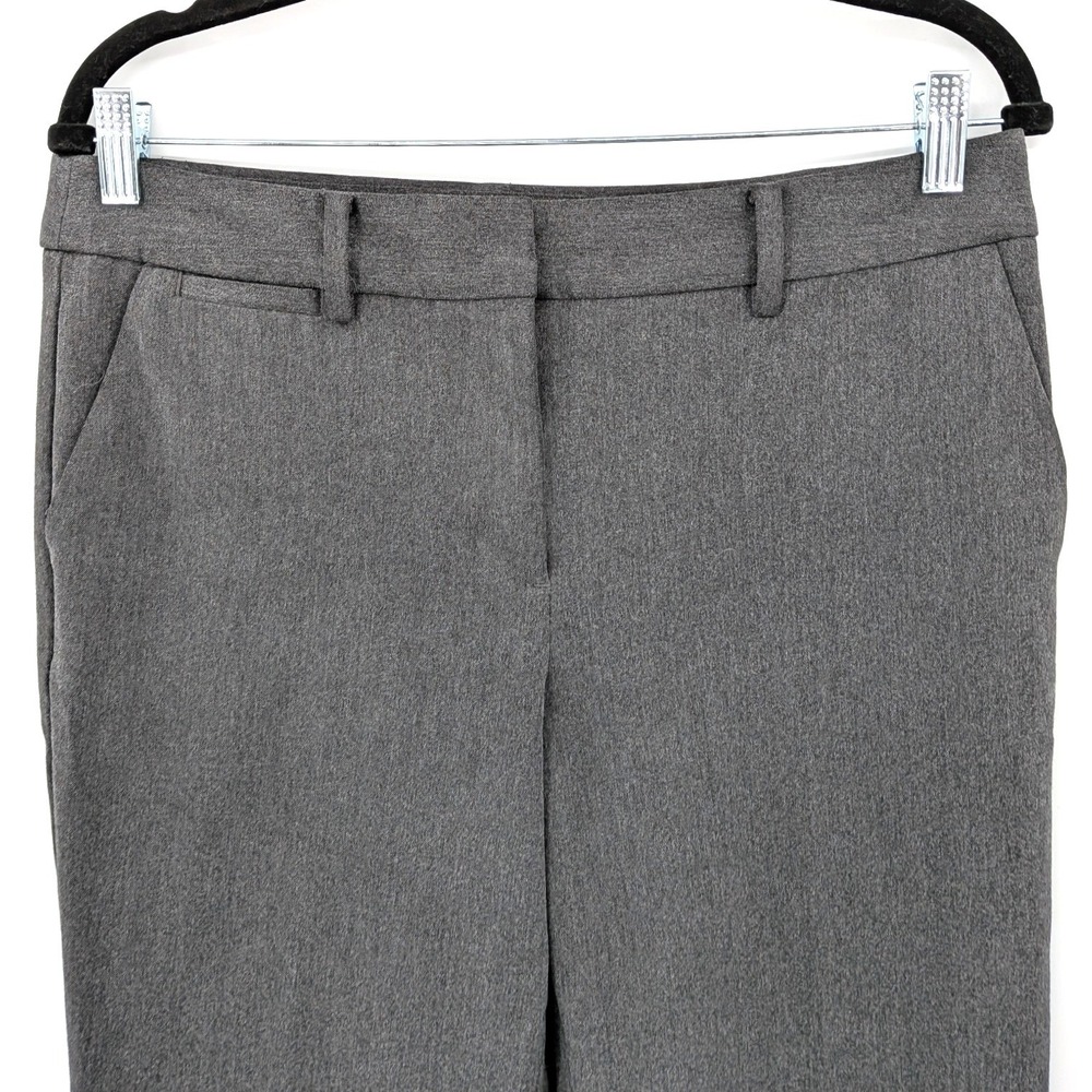 Talbots Barely Boot Dress Pants Gray Career Stretch Trousers Women's 8 - Picture 7 of 9